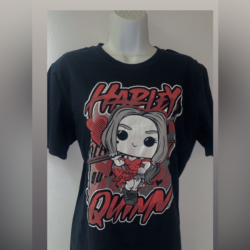 Funko Harley Quinn Black and Red Tee